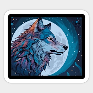 The Wolf Sticker